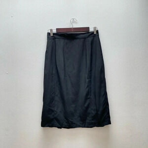 Vintage - Classic Black A  Line Skirt